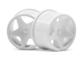 HPI Racing - Q32 Super Star Wheel Set, F/R, White, 18X10/18X14, (4pcs) - Hobby Recreation Products