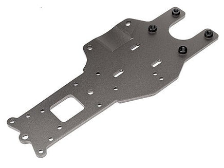 HPI Racing - Rear Chassis Plate (Gunmetal), Baja 5SC/D-Box/Boss - Hobby Recreation Products