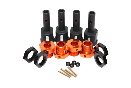 HPI Racing - Savage X 17mm Hex Hub Conversion Set - Hobby Recreation Products