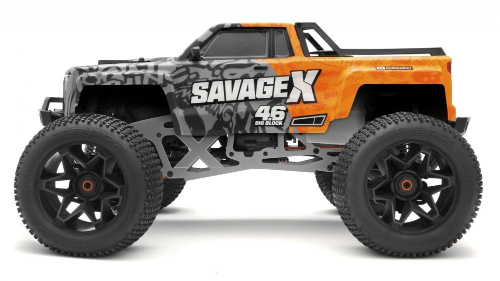 HPI106100-Savage X 4.6 GT-6 RTR (Ready To Run) Nitro Monster Truck