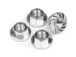 HPI Racing - Serrated Flange Nut, M4X10.8mm (4pcs) - Hobby Recreation Products