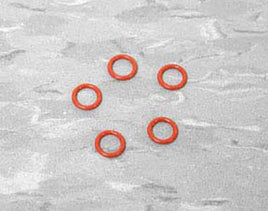 HPI Racing - Silicon O-Ring, SS-045, Red, 4.5X6.6mm, (5pcs) - Hobby Recreation Products