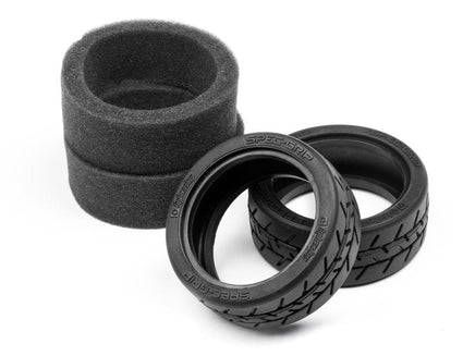 HPI Racing - Spec-Grip Tire, 26mm, K Compound, (2pcs) - Hobby Recreation Products