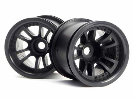 HPI Racing - Split 5 Truck Wheel, Black - Hobby Recreation Products