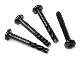 HPI Racing - Step Screw, M3X23mm, (4pcs) - Hobby Recreation Products