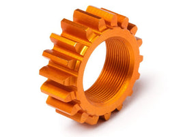 HPI Racing - Threaded Pinion, 18 Tooth x12mm (1M), Orange, Nitro 3 - Hobby Recreation Products