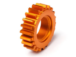 HPI Racing - Threaded Pinion, 22 Tooth x12mm (1M), Orange, Nitro 3 - Hobby Recreation Products
