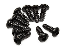 HPI Racing - TP Button Head Screw, M3X8mm, Hex Socket, (10pcs) - Hobby Recreation Products