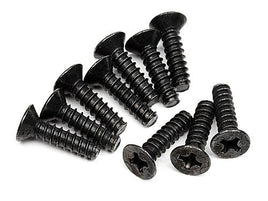 HPI Racing - TP Flat Head Screw, M3X12mm, (10pcs) - Hobby Recreation Products
