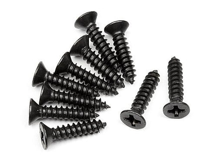 HPI Racing - TP Flat Head Screw, M3x14mm, Bullet MT/ST (10pcs) - Hobby Recreation Products