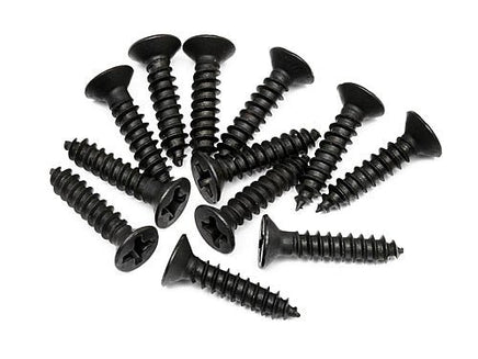 HPI Racing - TP Flat Head Screw, M3X15mm, (12pcs) - Hobby Recreation Products