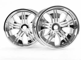 HPI Racing - Tremor Wheel, Chrome, 115X70mm 7in, (2pcs), Savage X - Hobby Recreation Products