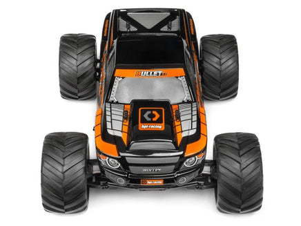 HPI Racing - Trimmed And Painted Bullet 3.0 MT Body (Black) - Hobby Recreation Products
