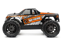HPI Racing - Trimmed And Painted Bullet Flux MT Body (Black) - Hobby Recreation Products