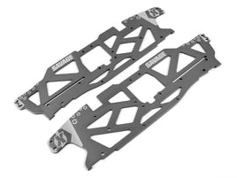 HPI Racing - TVP Chassis Set (Savage X Flux V2/Gunmetal) - Hobby Recreation Products
