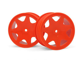 HPI Racing - Ultra 7 Wheels, Orange, 30mm (2pcs) - Hobby Recreation Products