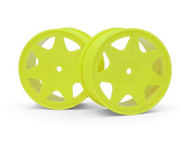 HPI Racing - Ultra 7 Wheels, Yellow, 30mm (2pcs) - Hobby Recreation Products