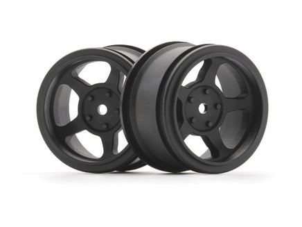 HPI Racing - Vintage TA2 31mm Black Wheels, 6mm Offset (2pcs) - Hobby Recreation Products