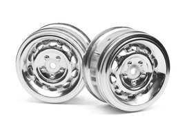 HPI Racing - Vintage Wheel CC Type 26mm Chrome (0mm Offset/2pcs) - Hobby Recreation Products