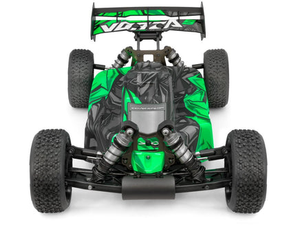 HPI Racing - Vorza S Flux Buggy, 1/8 Scale 4WD RTR Brushless w/2.4GHz Radio System, Green - Hobby Recreation Products