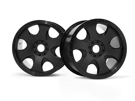 HPI Racing - Warlock Wheel, Black, 83X56mm, (2pcs), Savage X - Hobby Recreation Products