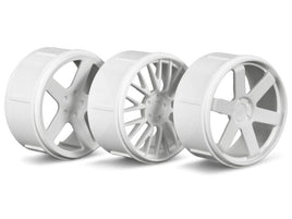 HPI Racing - Wheel Set (White)(Micro RS4) - Hobby Recreation Products