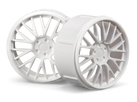 HPI Racing - Wheel Set (White)(Micro RS4) - Hobby Recreation Products