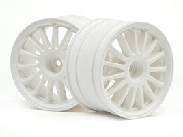 HPI Racing - White Tarmac Wheel, 2.2", 57X35mm, for the WR8 (2pcs) - Hobby Recreation Products
