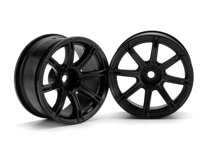 Work Emotion XC8 Wheel 26mm Black (6mm Offset)| Hobby Recreation