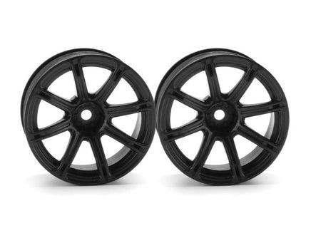 HPI Racing - Work Emotion XC8 Wheel, 26mm, Black, 9mm Offset - Hobby Recreation Products