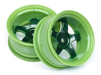 HPI Racing - Work Meister S1 Wheel Green (9mm Offset/2pcs) - Hobby Recreation Products