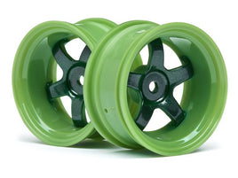 HPI Racing - Work Meister S1 Wheel Green (9mm Offset/2pcs) - Hobby Recreation Products
