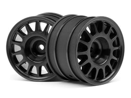 HPI Racing - WR8 Rally Off-Road Wheel, Black, 48X33mm, (2pcs) - Hobby Recreation Products