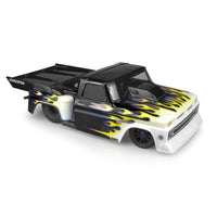 J Concepts - 1966 Chevy C10 Step-Side Body w/ Ultra Rear Wing - Hobby Recreation Products