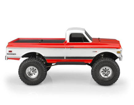 J Concepts - 1970 Chevy C10 Clear Body, 12.3" Wheelbase - Hobby Recreation Products