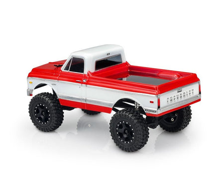 J Concepts - 1970 Chevy K10 Clear Body, for Axial SCX24 - Hobby Recreation Products