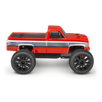 J Concepts - 1982 GMC K10 Traxxas 1/16th E-Revo Clear Body - Hobby Recreation Products