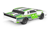 J Concepts - 1987 Chevy Monte Carlo, Street Stock 1/10 Clear Body, Light Weight - Hobby Recreation Products