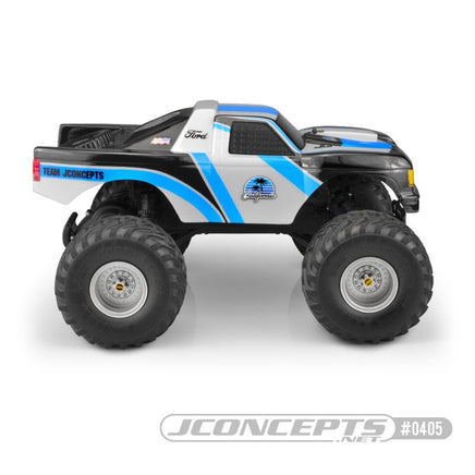 J Concepts - 1989 Ford F-150 "California" Traxxas Stampede Clear Body - Hobby Recreation Products