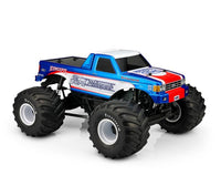 J Concepts - 1989 Ford F-250 Monster Truck Body w/ Racerback, fits Losi LMT, Axial SMT10 - Hobby Recreation Products