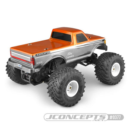 J Concepts - 1989 Ford F-250 Traxxas Stampede Clear Body - Hobby Recreation Products