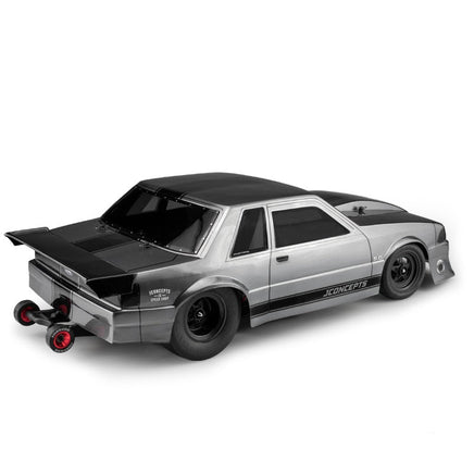 J Concepts - 1991 Ford Mustang Fox Clear Body for Short Course Trucks - Hobby Recreation Products