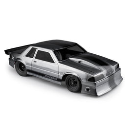 J Concepts - 1991 Ford Mustang Fox Clear Body for Short Course Trucks - Hobby Recreation Products