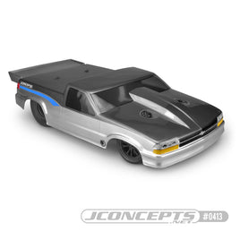 J Concepts - 2002 Chevy S10 Drag Truck Street Eliminator Clear Body - Hobby Recreation Products