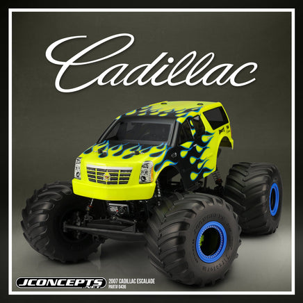 J Concepts - 2007 Cadillac Escalade Body (7" Width & 12.5" Wheelbase) - Hobby Recreation Products