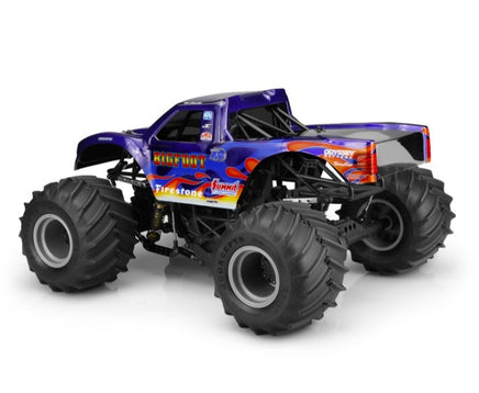 J Concepts - 2010 Ford Raptor Angels BIGFOOT Body, Clear - Hobby Recreation Products