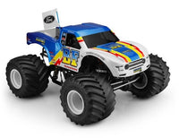J Concepts - 2020 Ford Raptor, BF Power Logo MT Clear Body, Fits Losi LMT / Axial SMT10 - Hobby Recreation Products