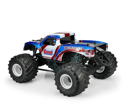 J Concepts - 2020 Ford Raptor Clear Body, Summit Racing Bigfoot 21 Monster Truck - Hobby Recreation Products