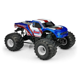 J Concepts - 2020 Ford Raptor Clear Body, Summit Racing Bigfoot 21 Monster Truck - Hobby Recreation Products