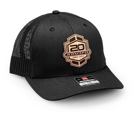 J Concepts - "20th Anniversary" 2023 Hat - Round Bill, Mesh, Snap-Back Design - Black - Hobby Recreation Products